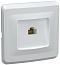 Розетка одинарная компьютерная РК10-ВБ RJ45 кат.5Е, ВЕГА, IEK (EKV15-K01-DM)