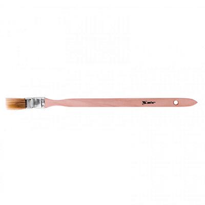 Кисть радиаторная 25мм 1", натуральная щетина, деревянная ручка MTX 83840