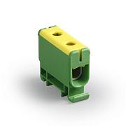 Клеммный блок универсальный 1-полюсный, желтый/зеленый, Al 6-50 мм2, Cu 2.5-50 мм2 KE61.3R ENSTO
