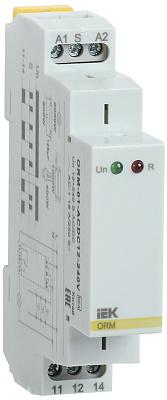 Реле импульсное ORM 1 контакт 12-240В AC/DC, IEK (ORM-01-ACDC12-240V)